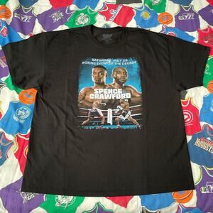 2023 Errol Spence Jr. vs Terence Crawford Undisputed Welterweight Boxing Tee